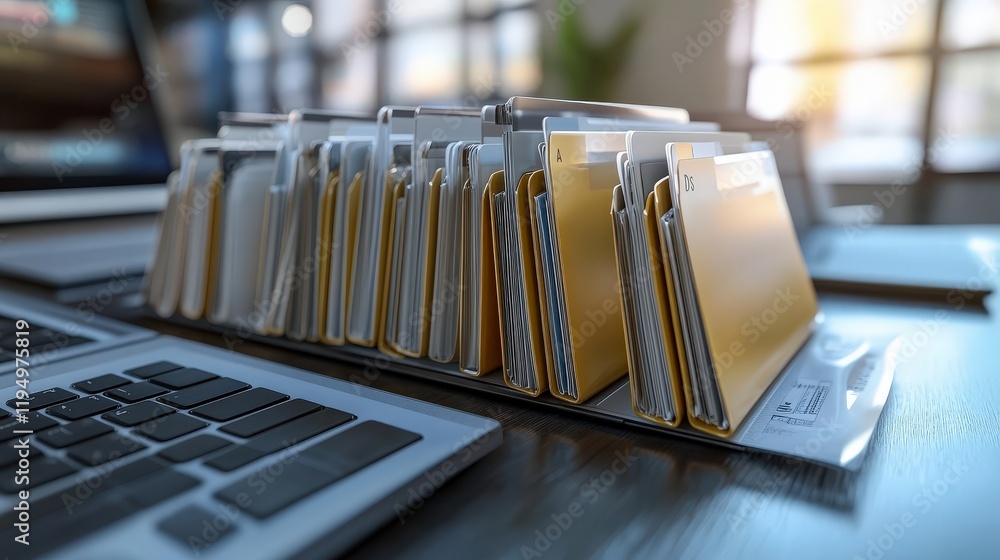 Poster organization of online documentation in a modern office environment with a focus on database and doc