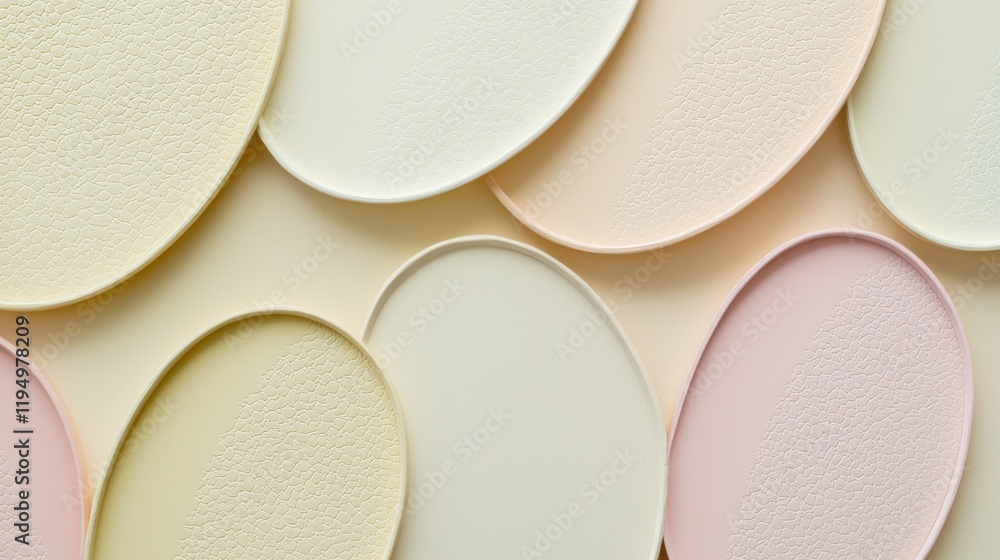 Poster Gradient ovals in soft butter yellow mingle seamlessly, creating a soothing visual experience that evokes calmness and creativity. Ideal for minimalist decor or artistic projects