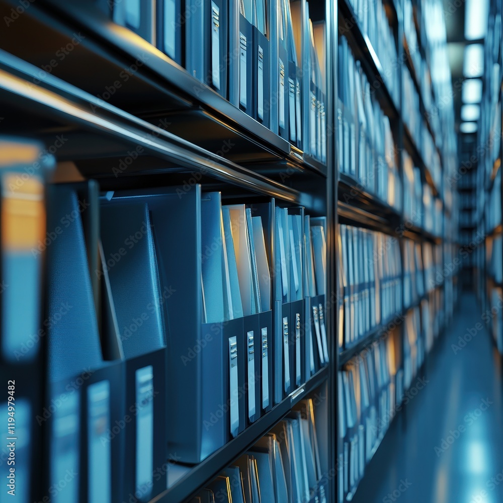Poster efficient document management for it personnel in a modern archive setting for successful file handl