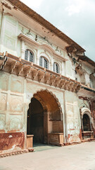 Old Architecture building with unique design  