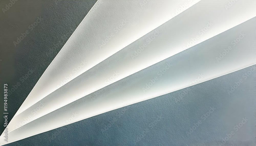 Fototapete abstract background image featuring three layers of textured paper, creating a dynamic interplay of 