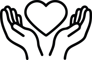 hands with heart