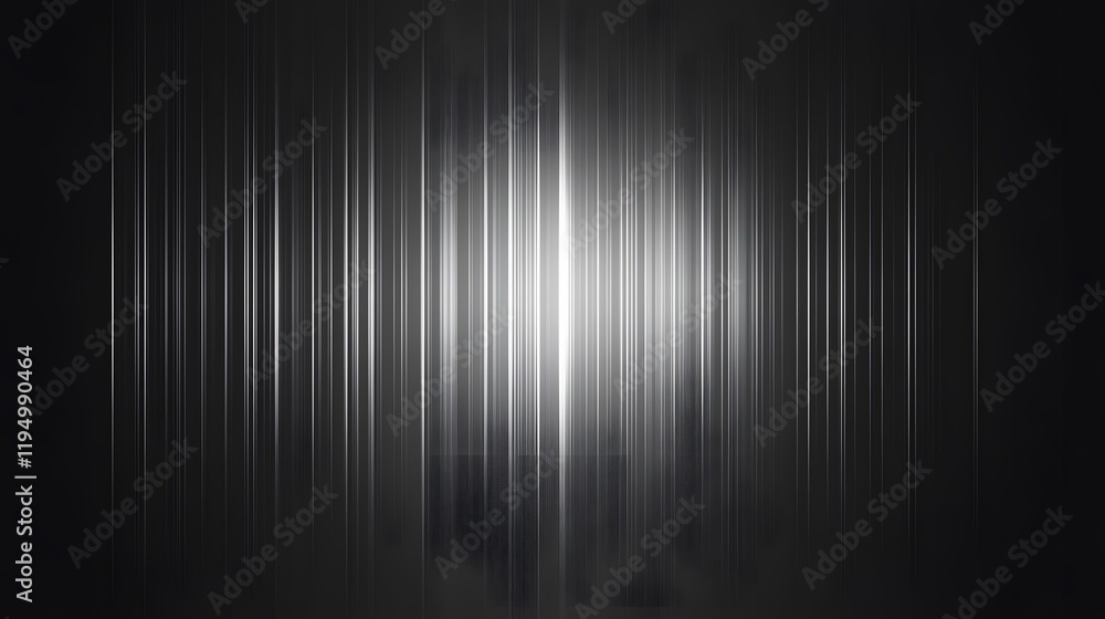 Poster abstract light waves background, soft gradient of light and dark, modern design element suitable for