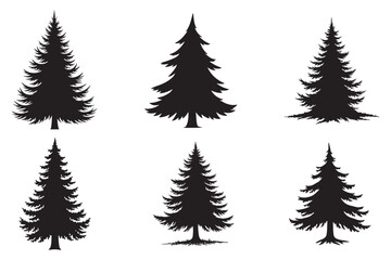 tree, christmas, winter, forest, snow, holiday, fir, vector, illustration, pine, nature, xmas, trees, green, season, set, celebration, design, christmas tree, landscape, icon, decoration, pattern, car