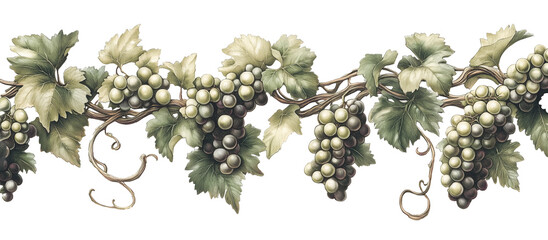 png set Elegant Autumn Harvest Border Design