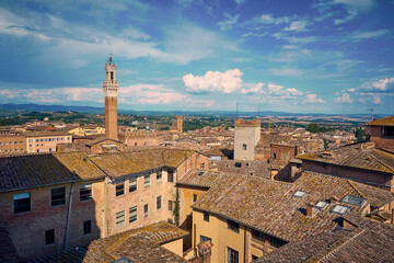Fototapeta premium Siena, Toskana, Italien