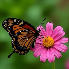 butterfly on flower