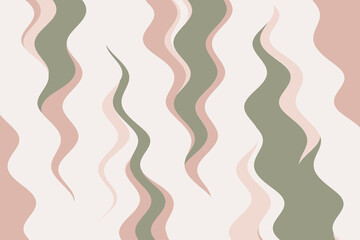 Green beige abstract background. Illustration for banner, poster, card