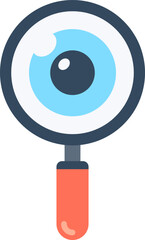 search flat vector web icon