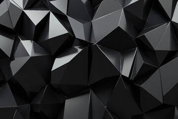 Obraz premium 3d render surface in dark colors abstract background ai generative montage