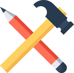 build flat vector web icon