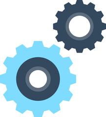 content management flat vector web icon