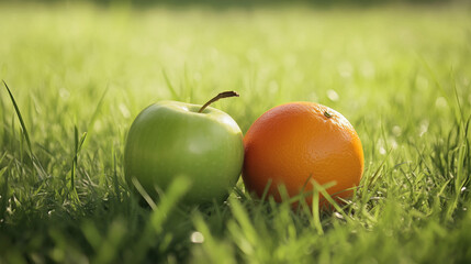 Freshly Harvested Fruits Assortment Featuring Organic and Natural Produce for Healthy Eating and Sustainable Living Inspirations
