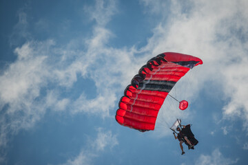 sky diving speed glider parachute in oludeniz turkey