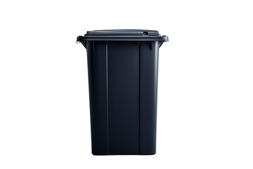 trash can isolated on white