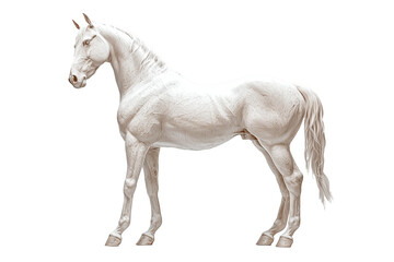 Fototapeta premium horse isolated on white