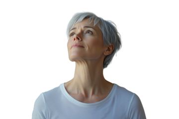 portrait of senior woman