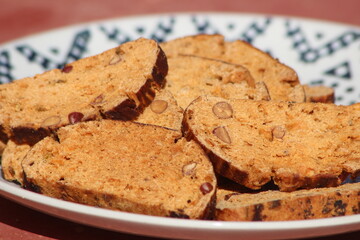 Fekkas Close Up, Traditional Moroccan Cookie