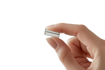 hand holding a wrench