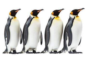 Fototapeta premium group of penguins