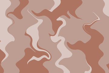 Brown beige mocha mousse pantone doodle abstract background. Illustration for banner, poster, card