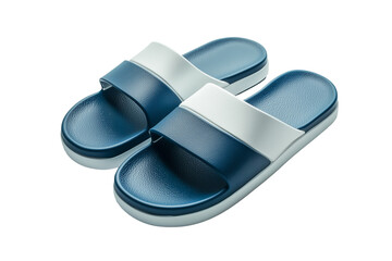 blue flip flops