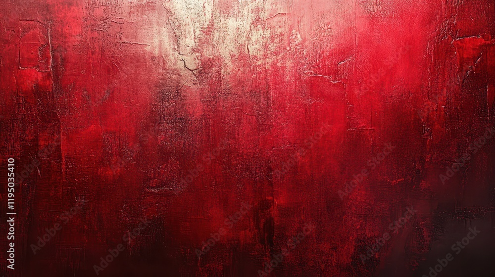 Poster experience the vibrant richness of a matte red gradient that features a subtle texture, ideal for cr