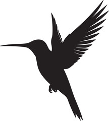 flying bird silhouette