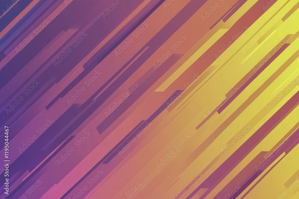 Poster abstract gradient design with clean lines