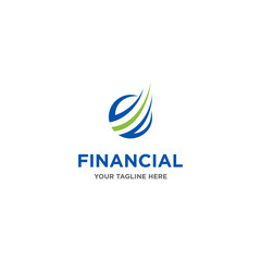 Financial vector logo, suitable for your design need, logo, illustration, animation, etc.
