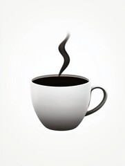 Obraz premium Savoring a steaming hot cup of coffee in a cozy atmosphere creates a perfect oasis for relaxation and warmth, whether in the morning or afternoon