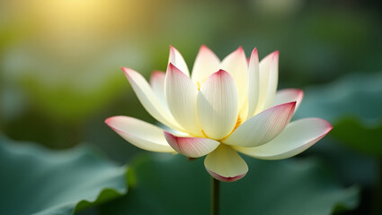 Obraz premium lotus flower in the garden