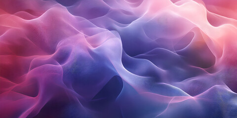 Fototapeta premium Abstract Purple and Blue Swirls: A mesmerizing abstract artwork featuring flowing, ethereal swirls of purple and blue hues. The colors blend seamlessly, creating a dreamy, otherworldly atmosphere.
