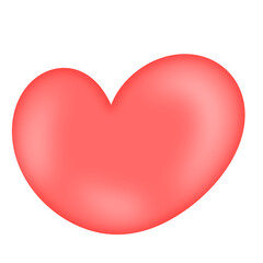 Pink heart icon