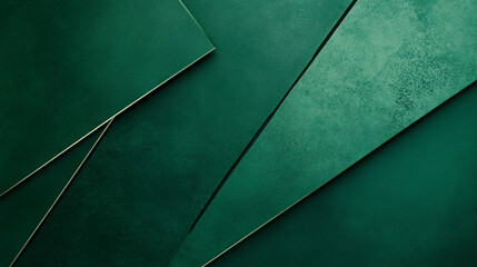An emerald green design with sleek lines, polished surfaces, and geometric patterns, ideal for creating premium, luxurious visual identities and sophisticated brand presentations.