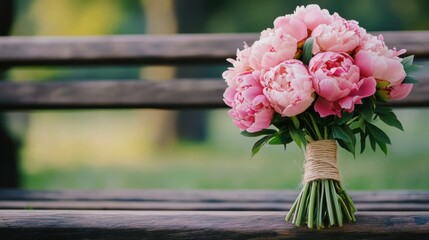 A close-up of a blooming pink peony with soft petals and natural sunlight highlighting its texture