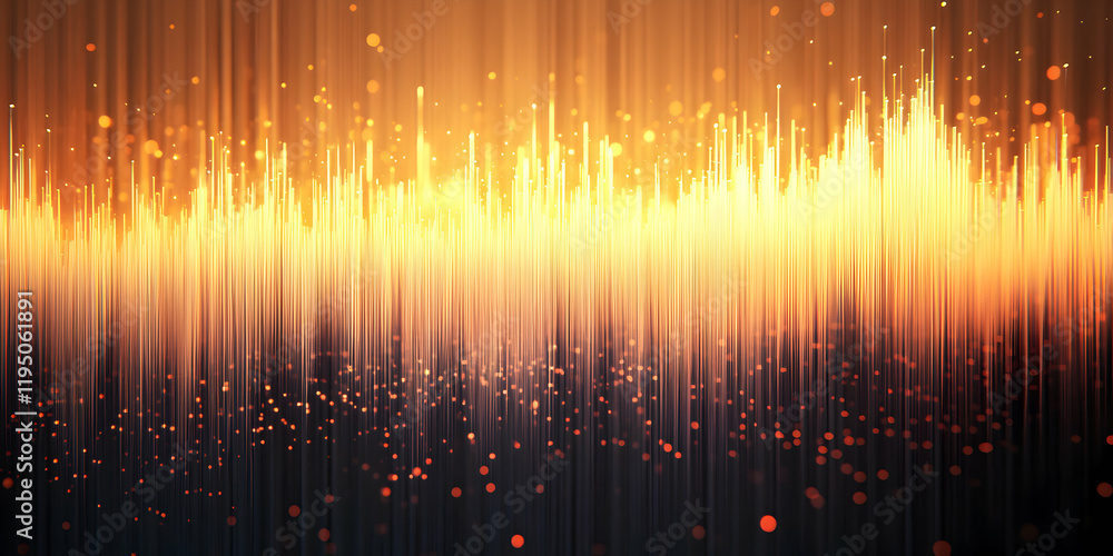 Aufkleber abstract gold and black lines: a captivating digital abstract background featuring a vibrant interpl
