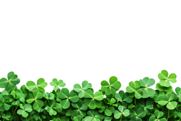 St. Patrick's Day Clover Shamrock Background