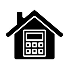 Budgeting Vector Glyph Icon Design