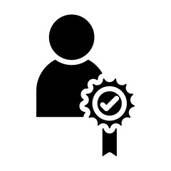 Recognition Vector Line Icon Design