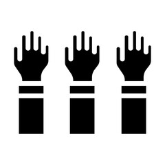 Volunteerism Vector Line Icon Design