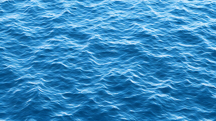 Obraz premium Ocean waves, ocean blue water landscape, aerial view