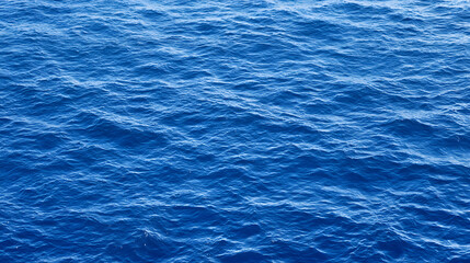 Obraz premium Ocean waves, ocean blue water landscape, aerial view