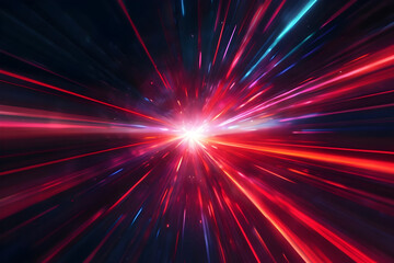 A colorful background with a red and blue and purple and blue light.