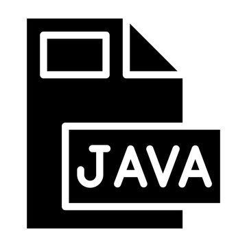 Java Script Vector Glyph Icon Design
