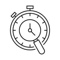 Time Tracking – Stopwatch Representing Monitoring Productivity