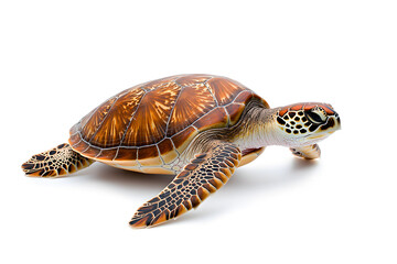 Obraz premium Turtle isolated on white background