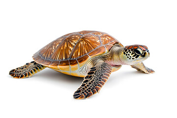 Turtle isolated on white background