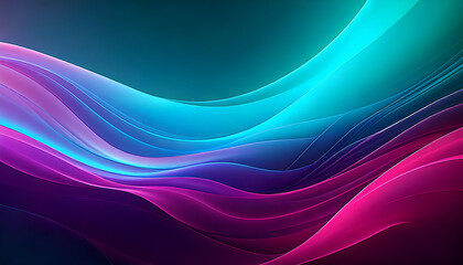 abstract background with waves