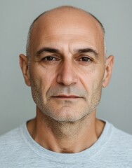 ID Photo for Passport : Russian adult man 1